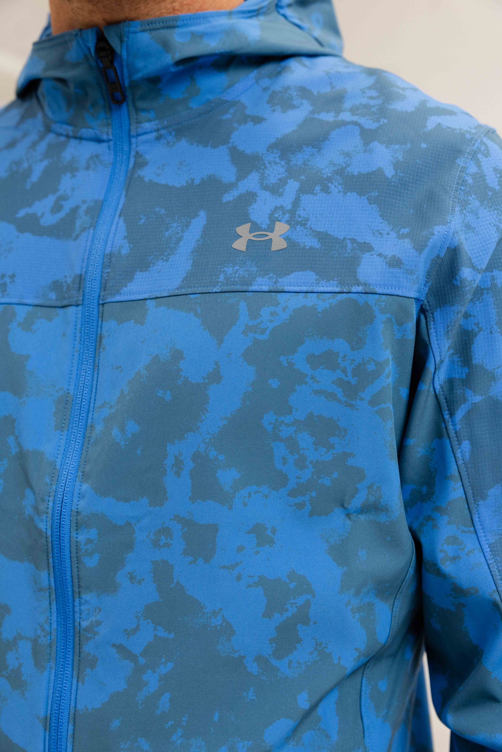 Under Armour Velociti Pro Storm Jack Heren Blauw