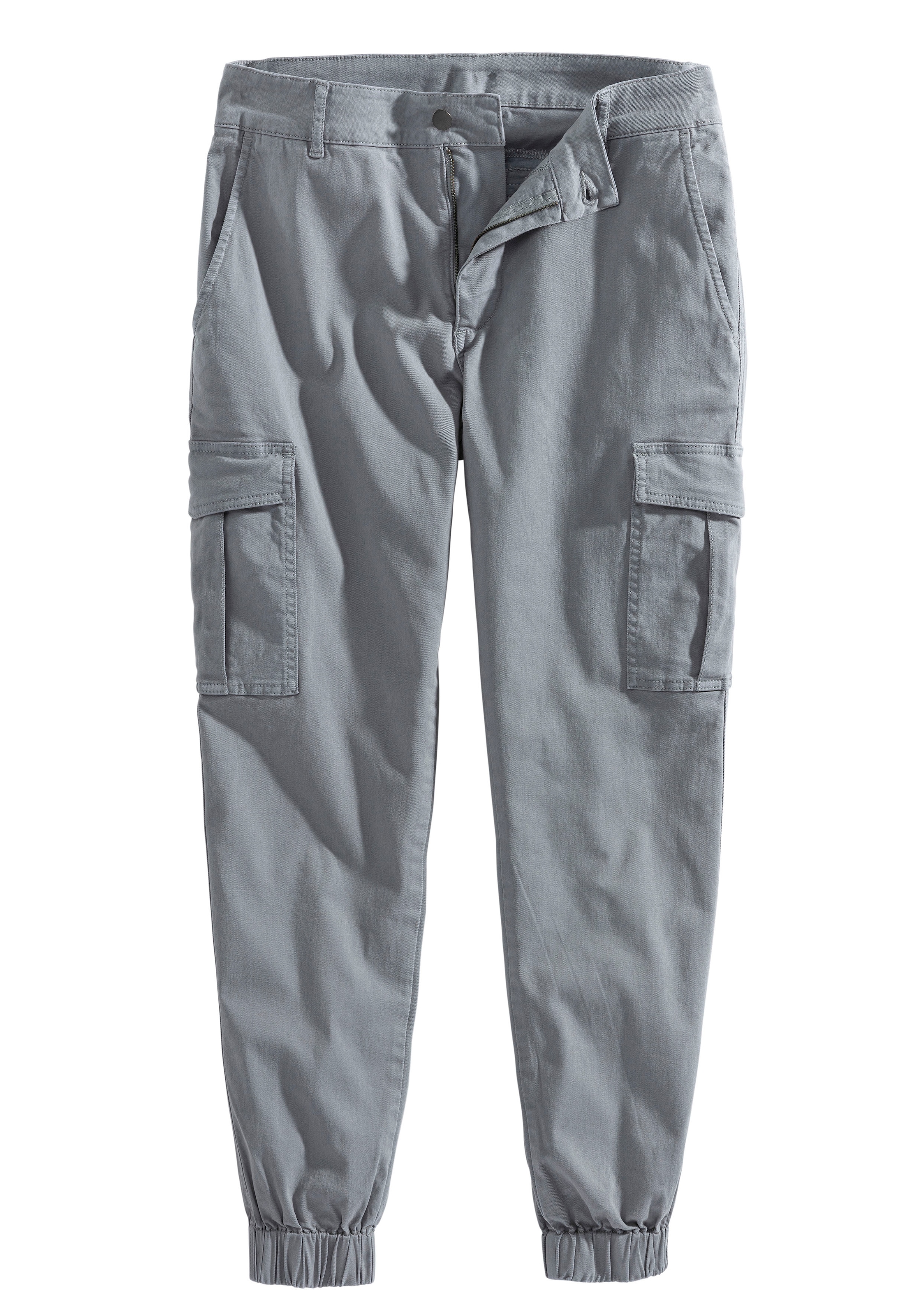 AUTHENTIC LE JOGGER Cargohose  mit normaler Bundhöhe aus elastischer Baumwoll-Qualität