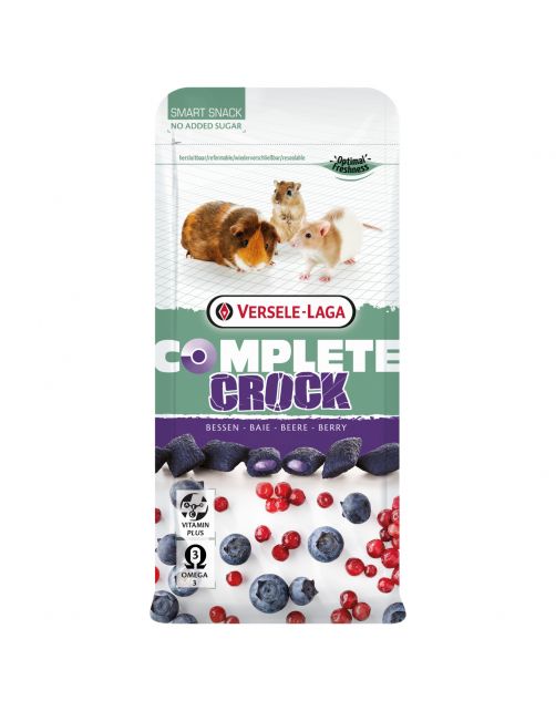 Versele-Laga Complete Crock Berry - Knaagdiersnack - Bosbessen 50 g