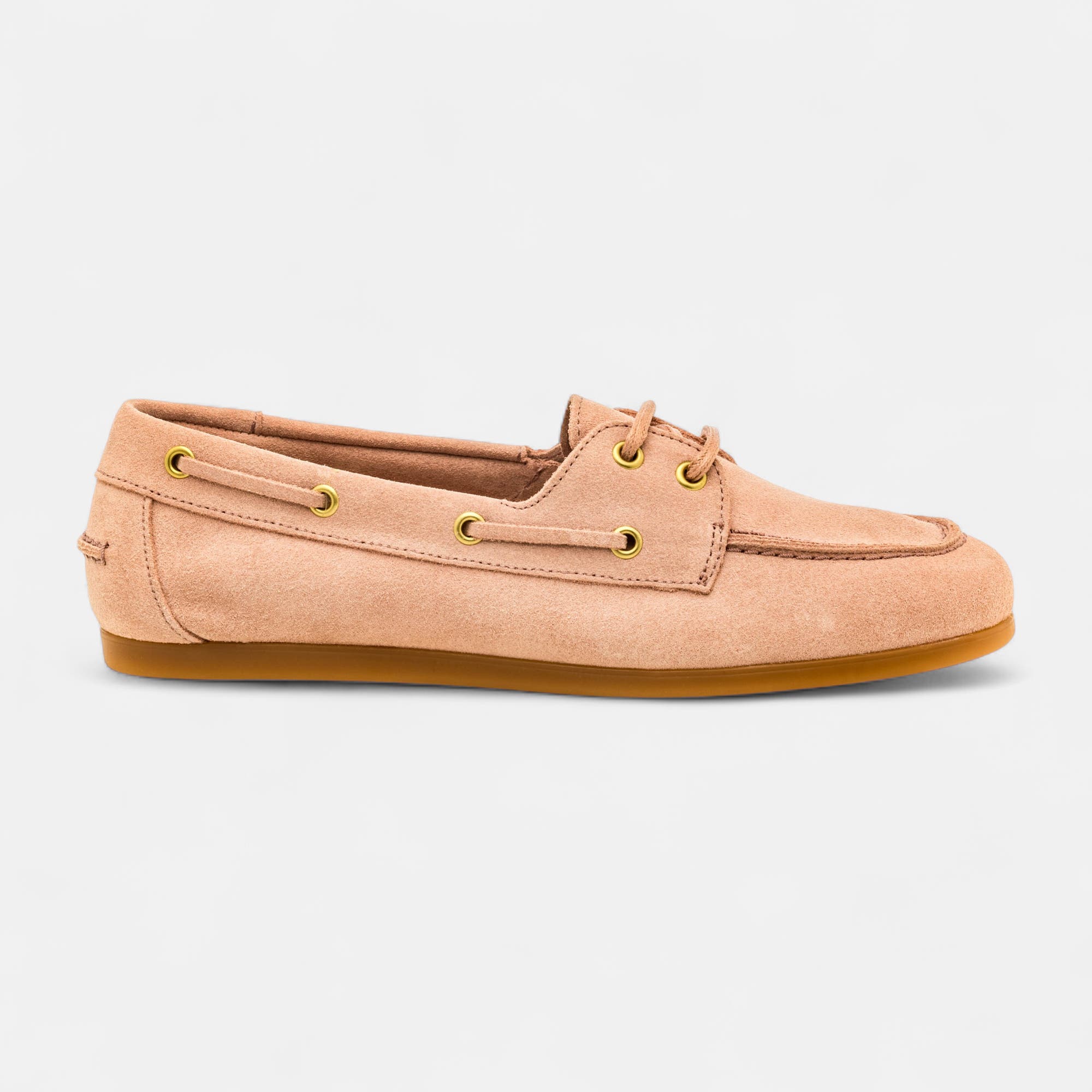Mocassins Femme en cuir rose