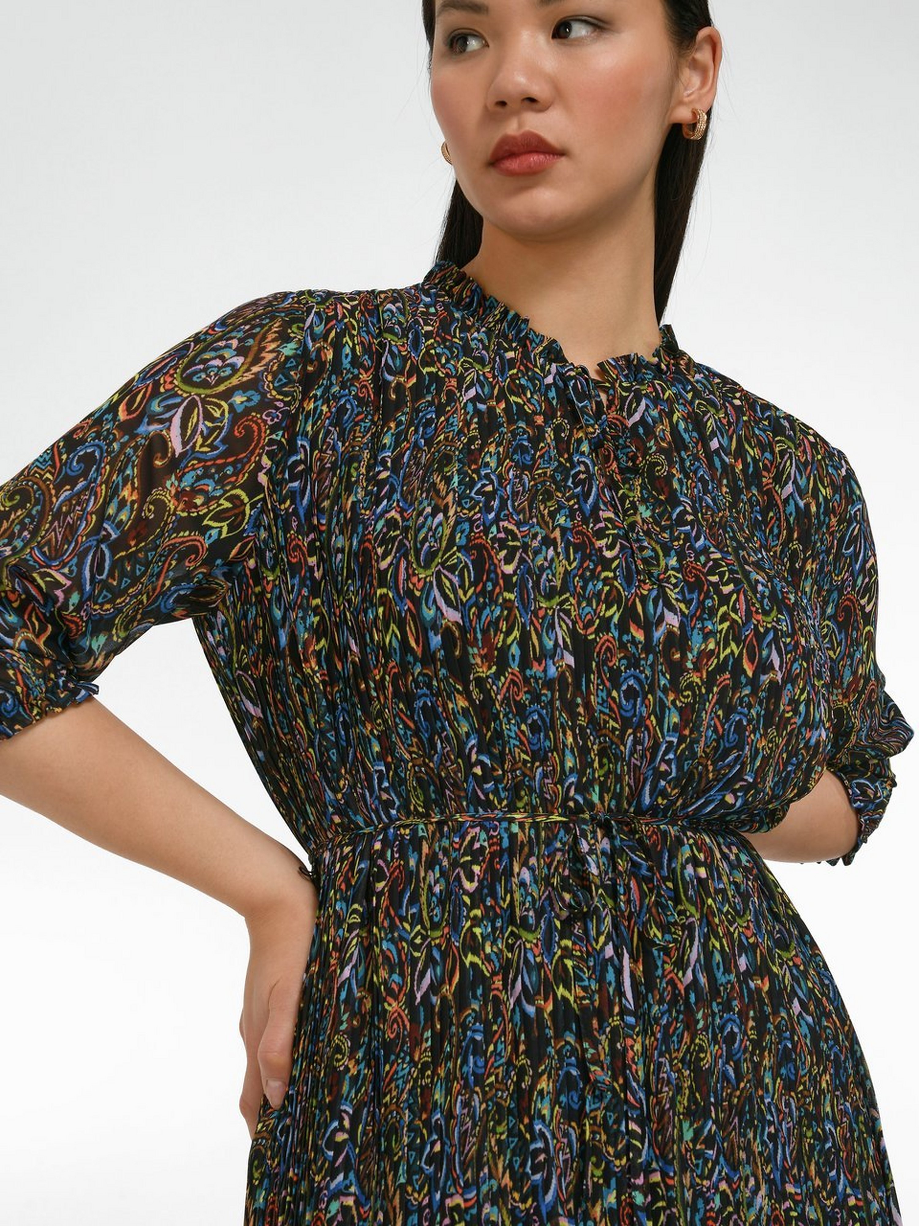Kleid mit 3/4-Arm