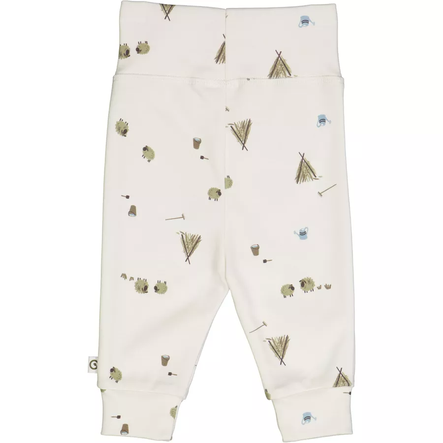 Müsli Babyhose creamgreenblue