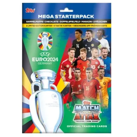 Topps Match Attax EM 2024 Mega Starter Pack Karten