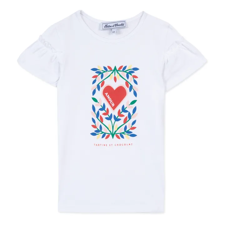 Tartine et Chocolat T-Shirt Manches à Volants | Rouge