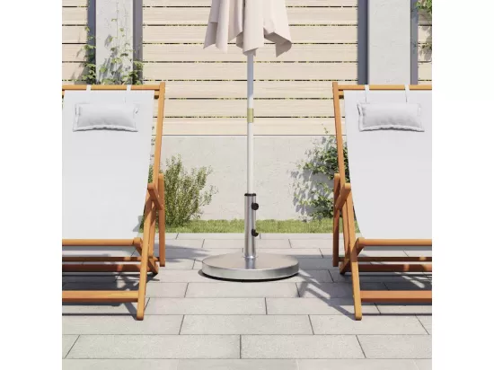 Base de parasol pour mats ?32/38/48 mm 25 kg rond