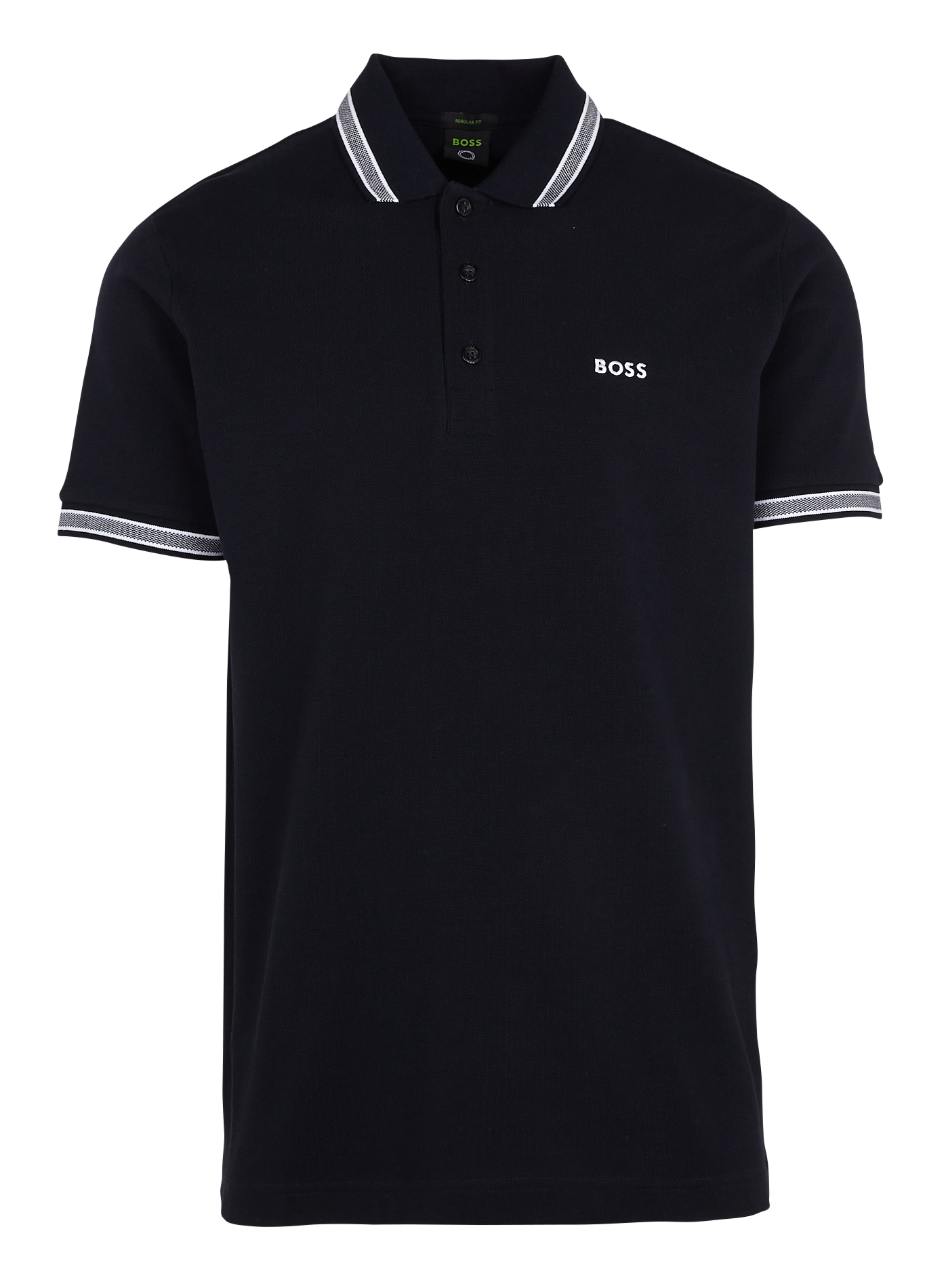 Polo regular fit en coton | Bleu