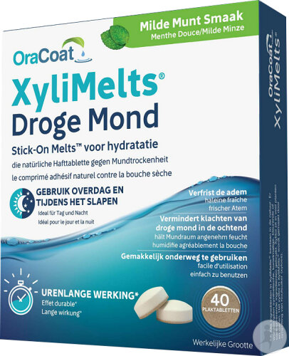 OraCoat XyliMelts Menthe Douce 40 Pastilles