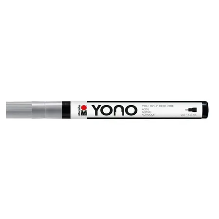 Marabu YONO Marker, Grau 078, 0,5-1,5 mm