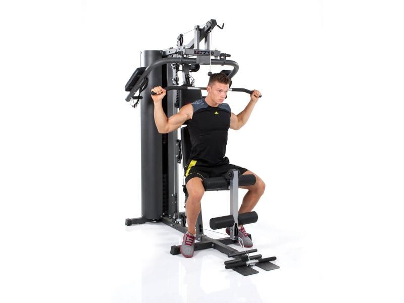 FINNLO by HAMMER Kraftstation Autark 600 Multifunktions-Kraftstation mit einzigartiger Cable-Cross-Funktion