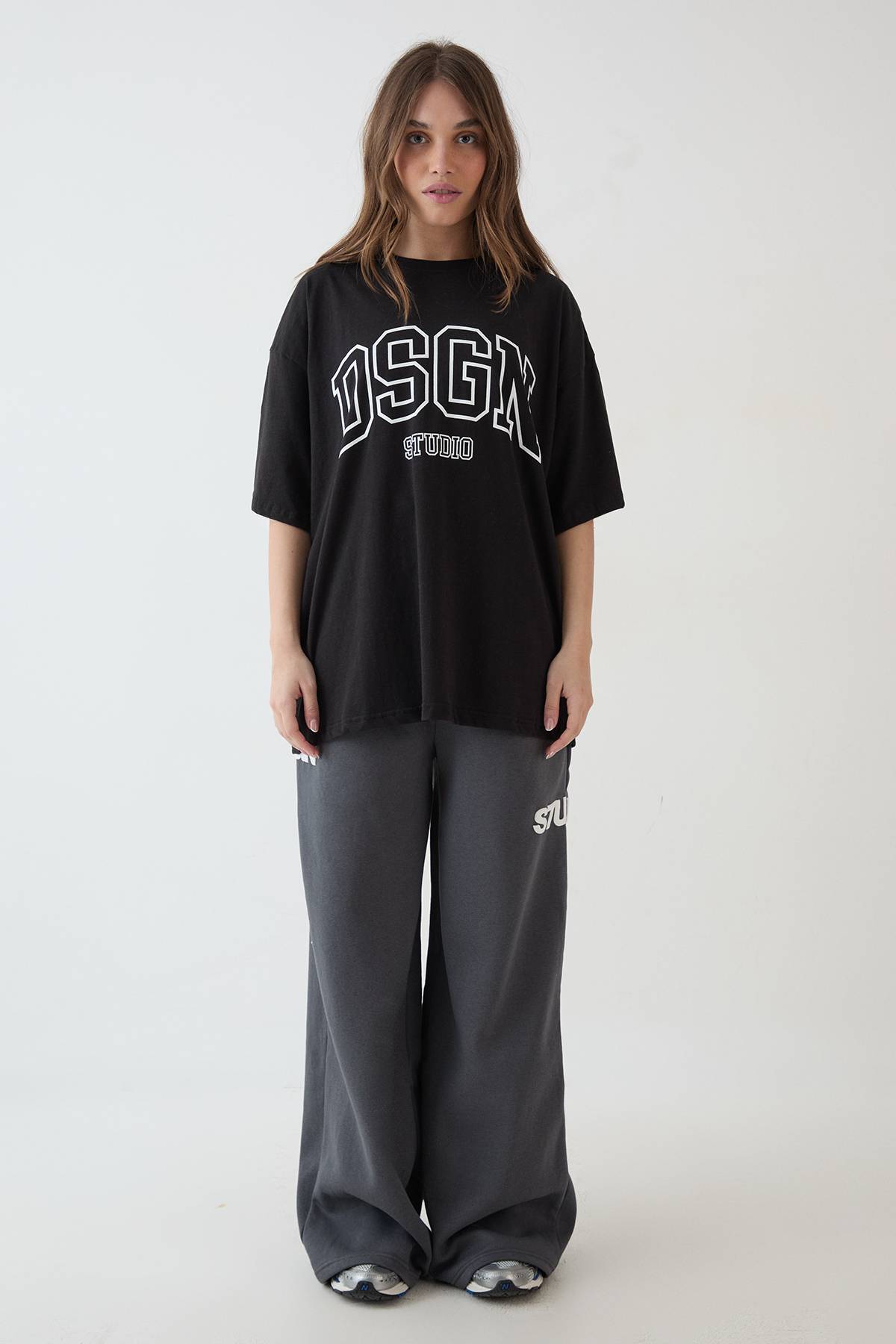 T-shirt Oversize Imprimé Collegiate Dsgn Studio