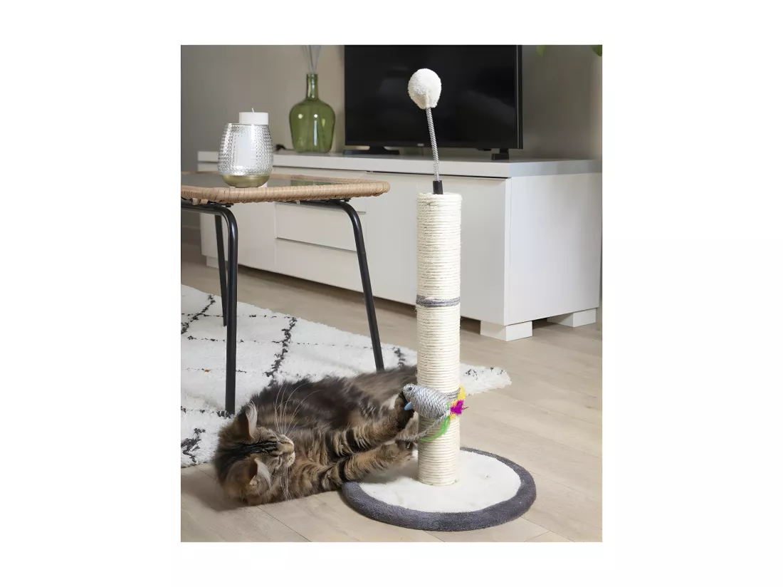 Arbre à Chat avec Jouets 