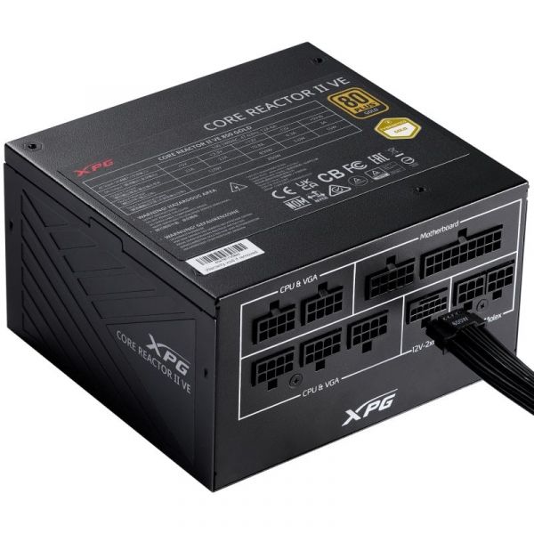 XPG CORE REACTOR II VE ATX 3.1 PCIe 5.1 750W 80 Plus Gold Modular