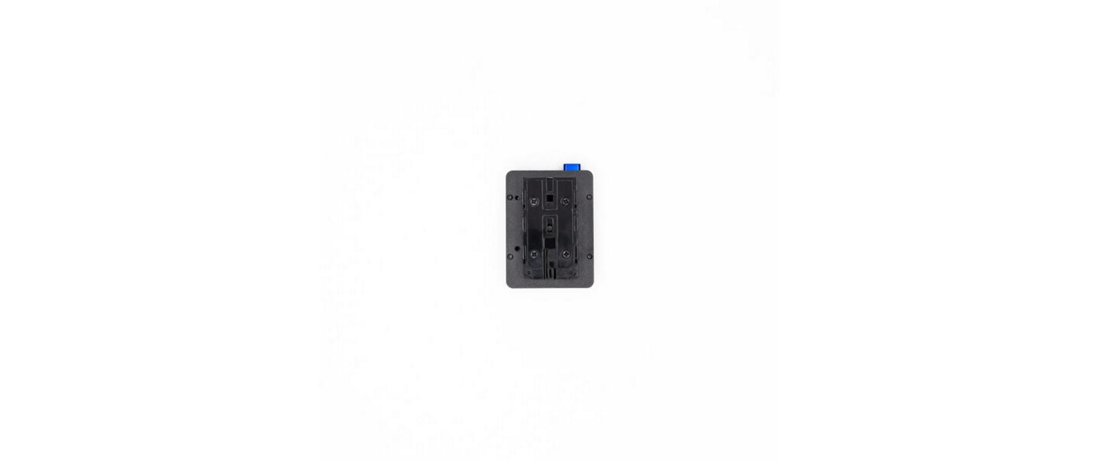 Nano V-Mount zu NP-F Platte (7.4 V)Batteriekonverterplatte zur Verwendung von NP-F Geräten mit NANO V-Mount Batterien