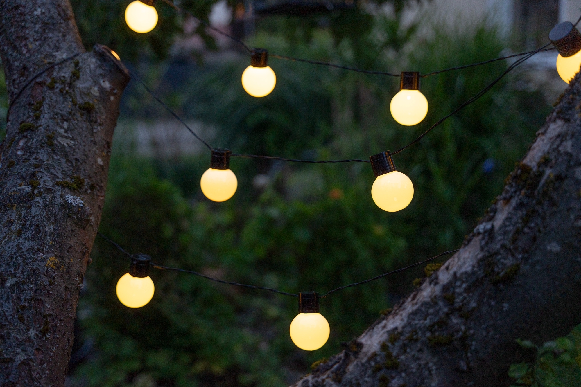 Berger Balls Solar Lichterkette 20 LED Kugeln (Länge 7 m)