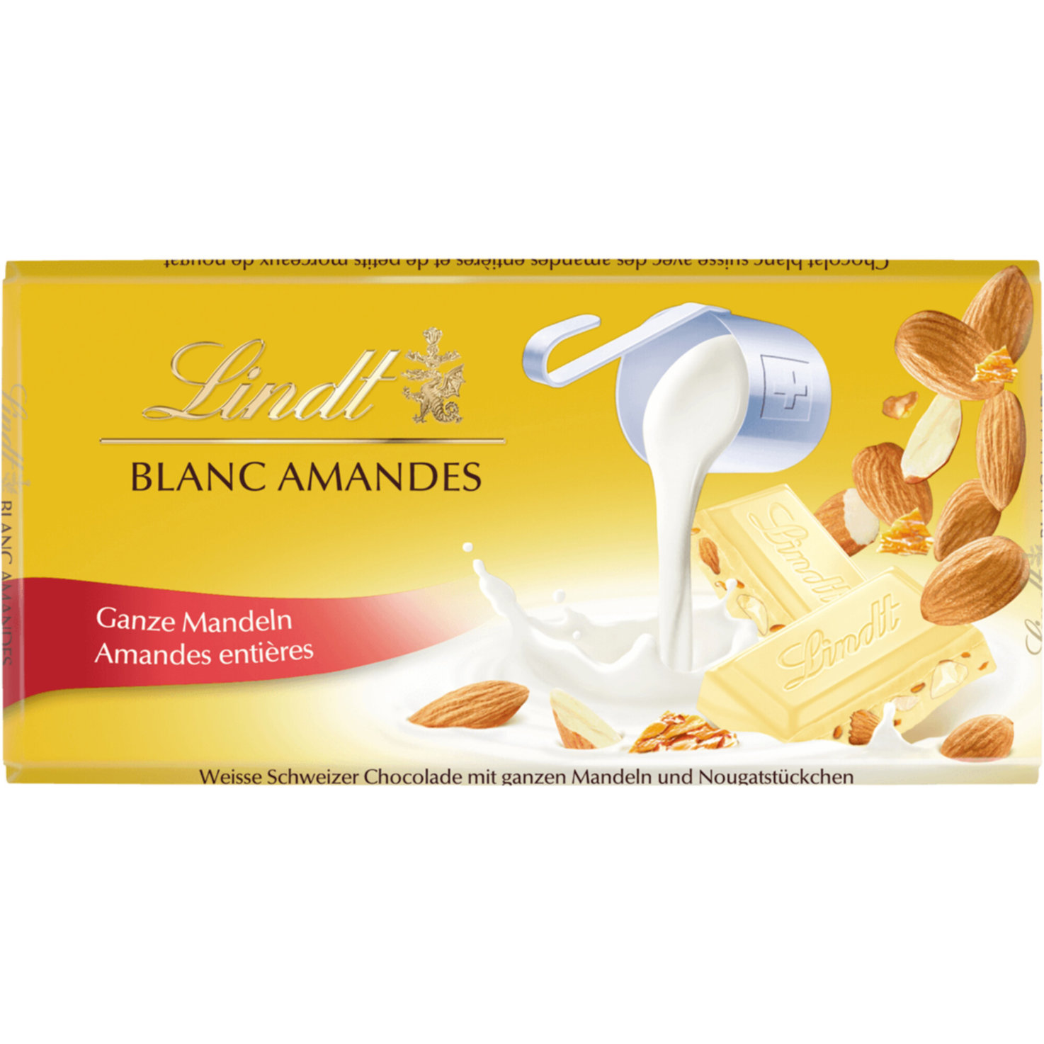 Lindt Tafelschokolade Weiss Mandel
