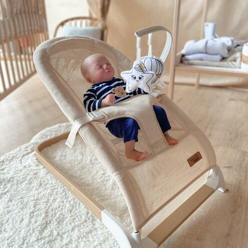 Transat bébé YONI Beige - APPRENTI'SAGE