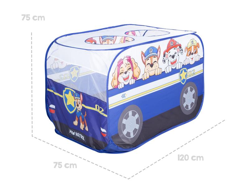 roba Pop Up Spielbus Paw Patrol Spielzelt in Autoform