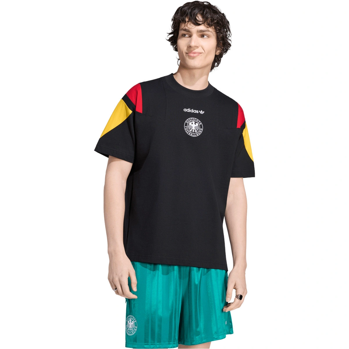 T-Shirt adidas Alemanha EQT Fanswear Mundial 2026