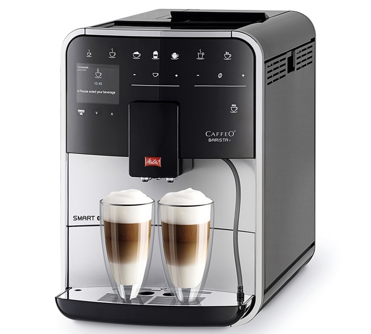 Melitta Barista T Smart Connectée Argent (sans réservoir lait) F831-101 Coloris:Argent