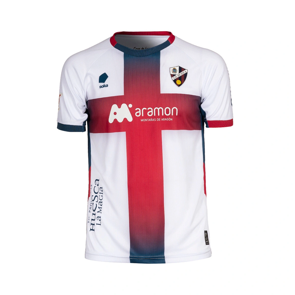 Camisola Soka Sociedad Deportiva Huesca Segundo Equipamento 2025-2026 Criança