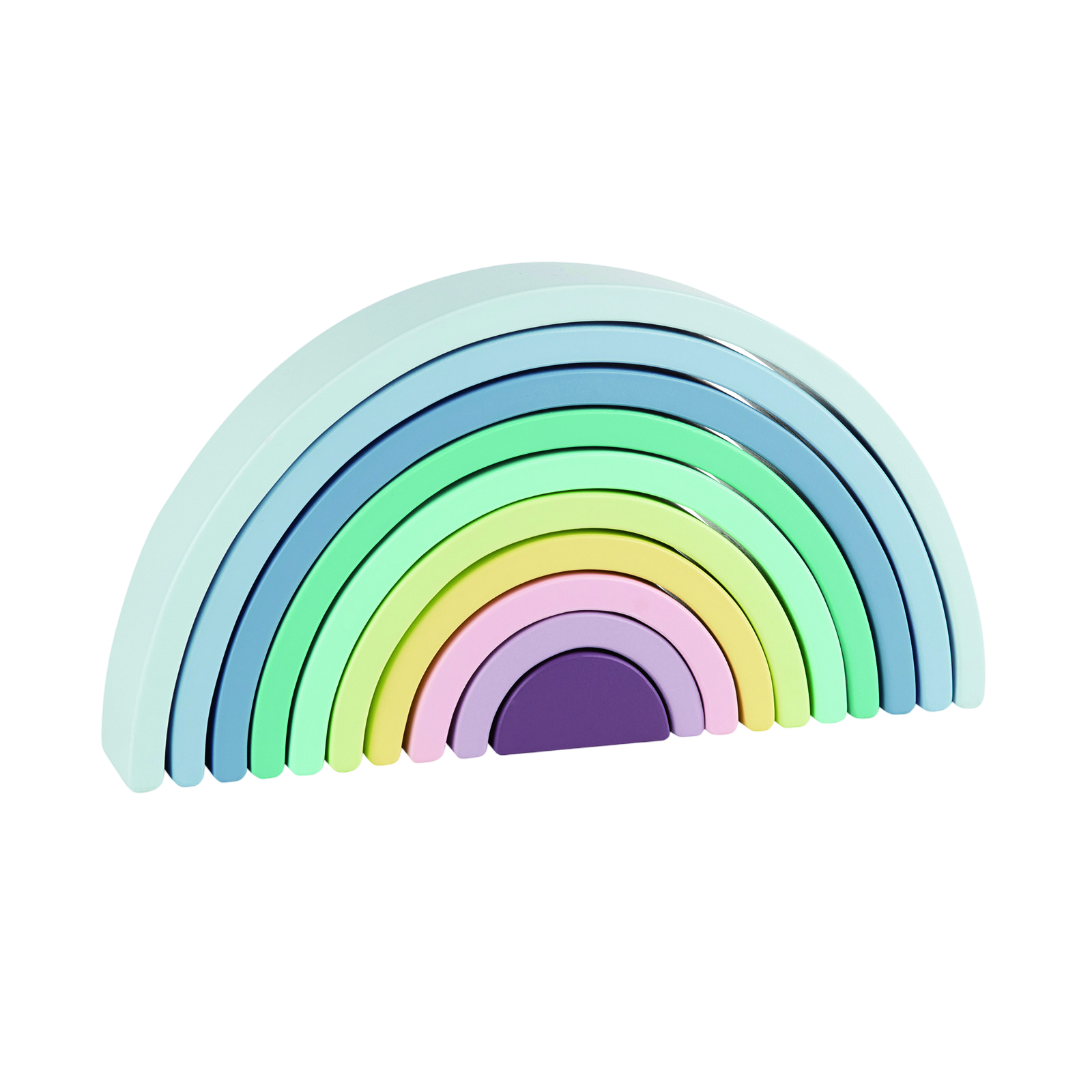Spielba Stapel Regenbogen 10 Teile