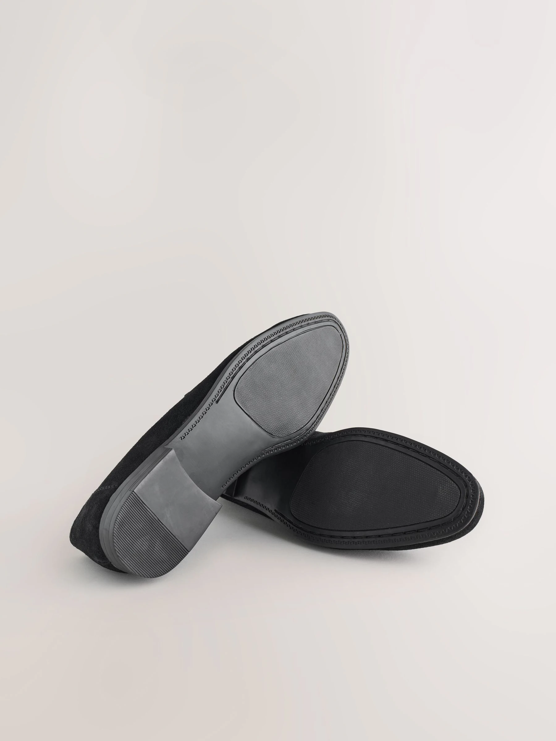 Zwart - Suède instapschoenen