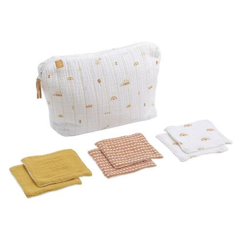 Trousse de toilette + carré éponge SUNLIGHT - SAUTHON Baby déco