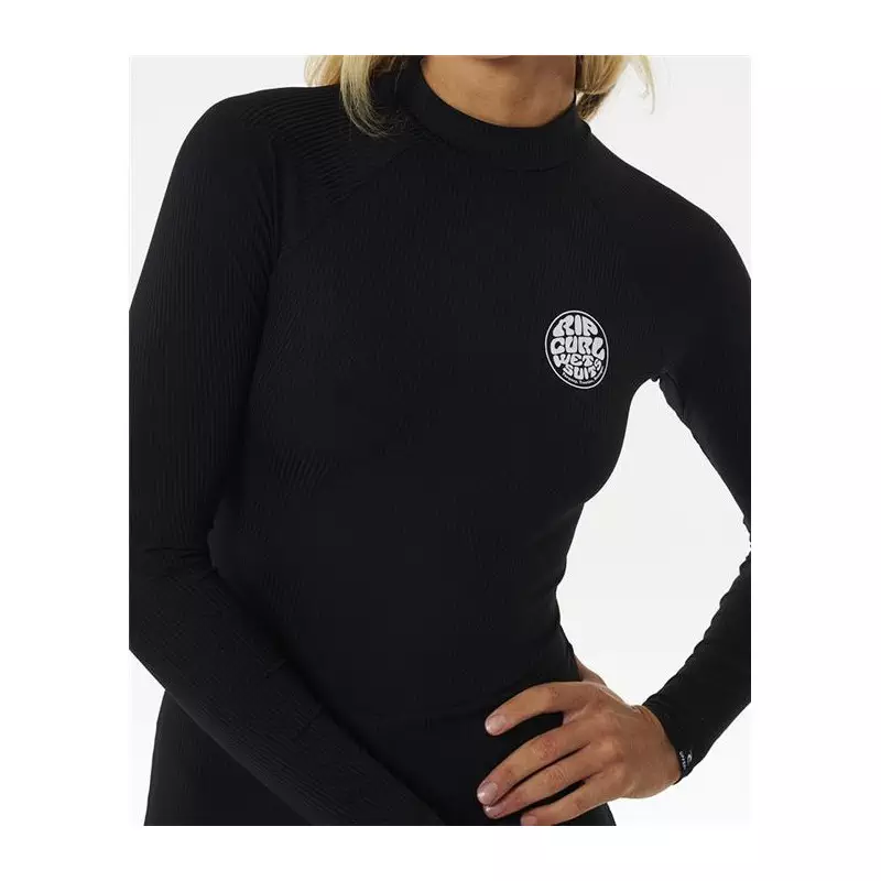 Lycra femme RIPCURL Premium Surf Boyleg Uv Suit Black S