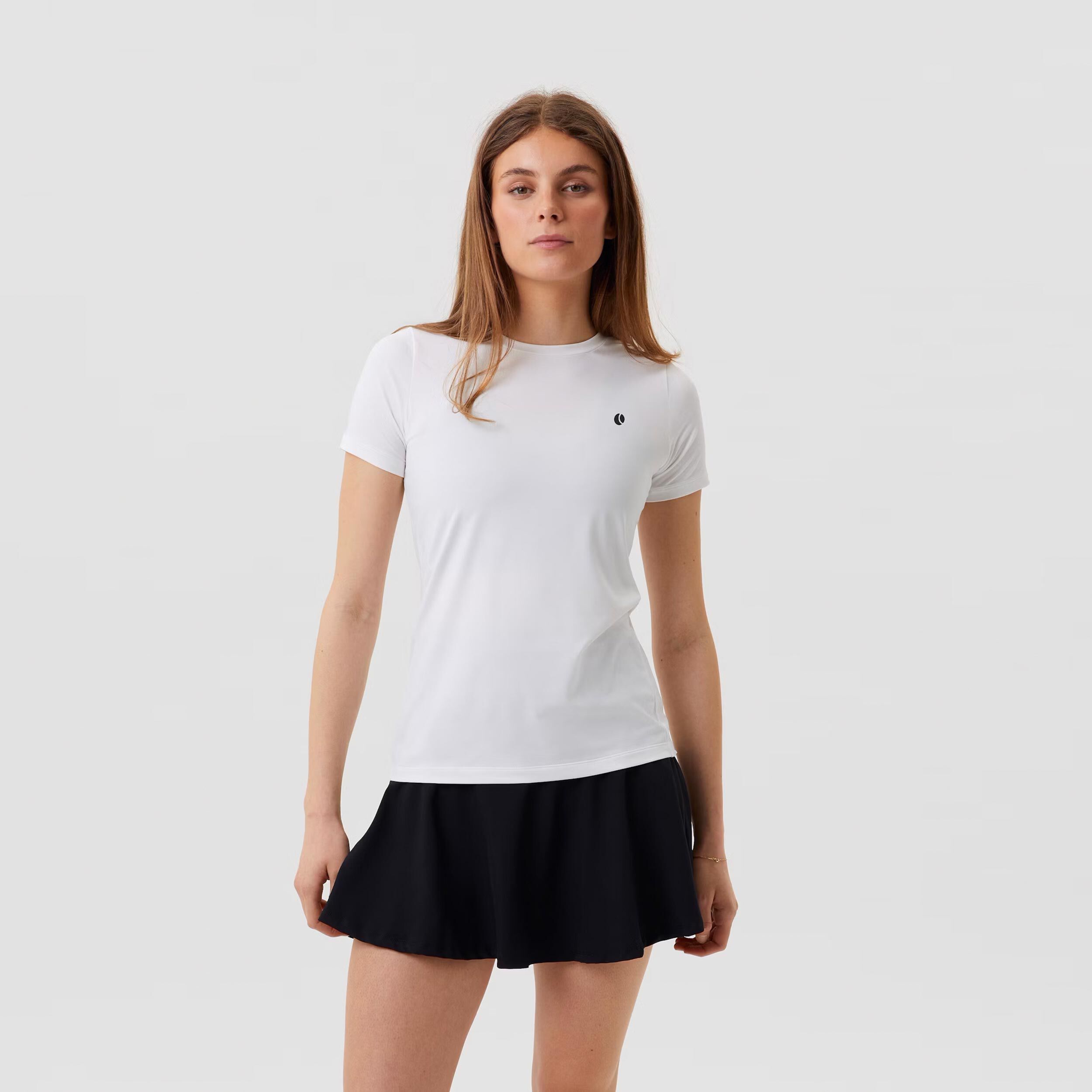 Björn Borg Ace Slim T-shirt Femmes - Blanc