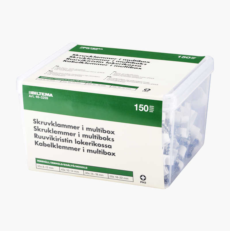 Skruklemmer i multiboks