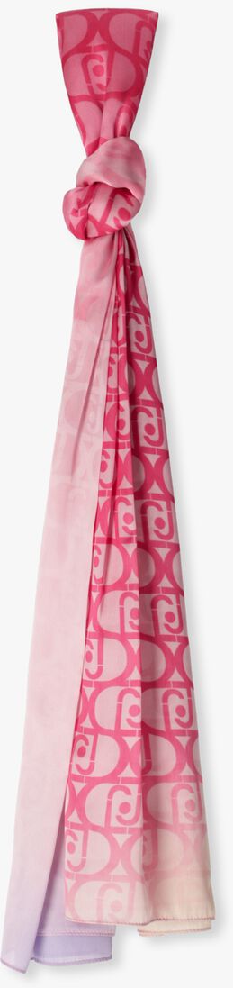 LIU JO multi liu jo sjaal logo scarf
