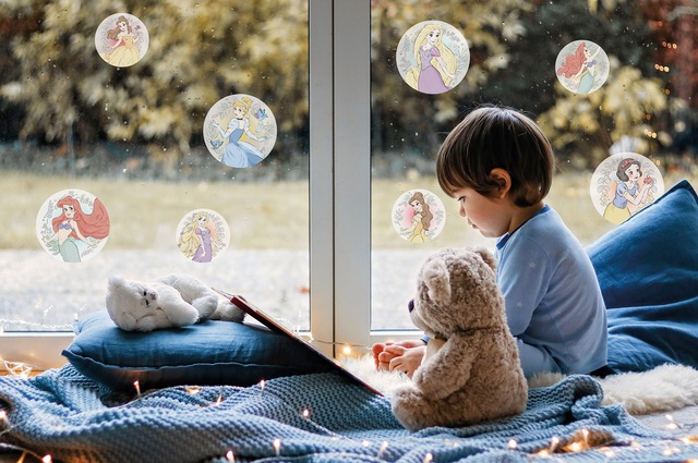Komar Fensterdekoration »Walt Disney Prinzessinnen«