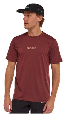 T-Shirt Technique Manches Courtes Dharco Graze Bordeaux