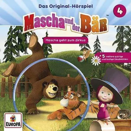 Europa Hörspiel CD Mascha 4 geht zum Zirkus