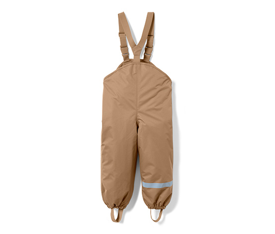 Kinder-Thermo-Regenhose, braun