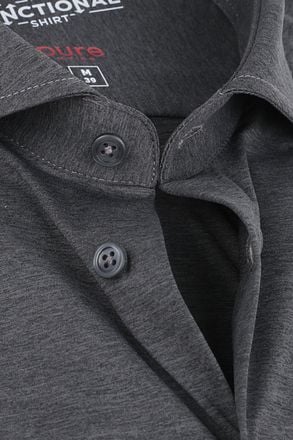 Pure H.Tico The Functional Shirt Antraciet 3386-21150-742 kopen
