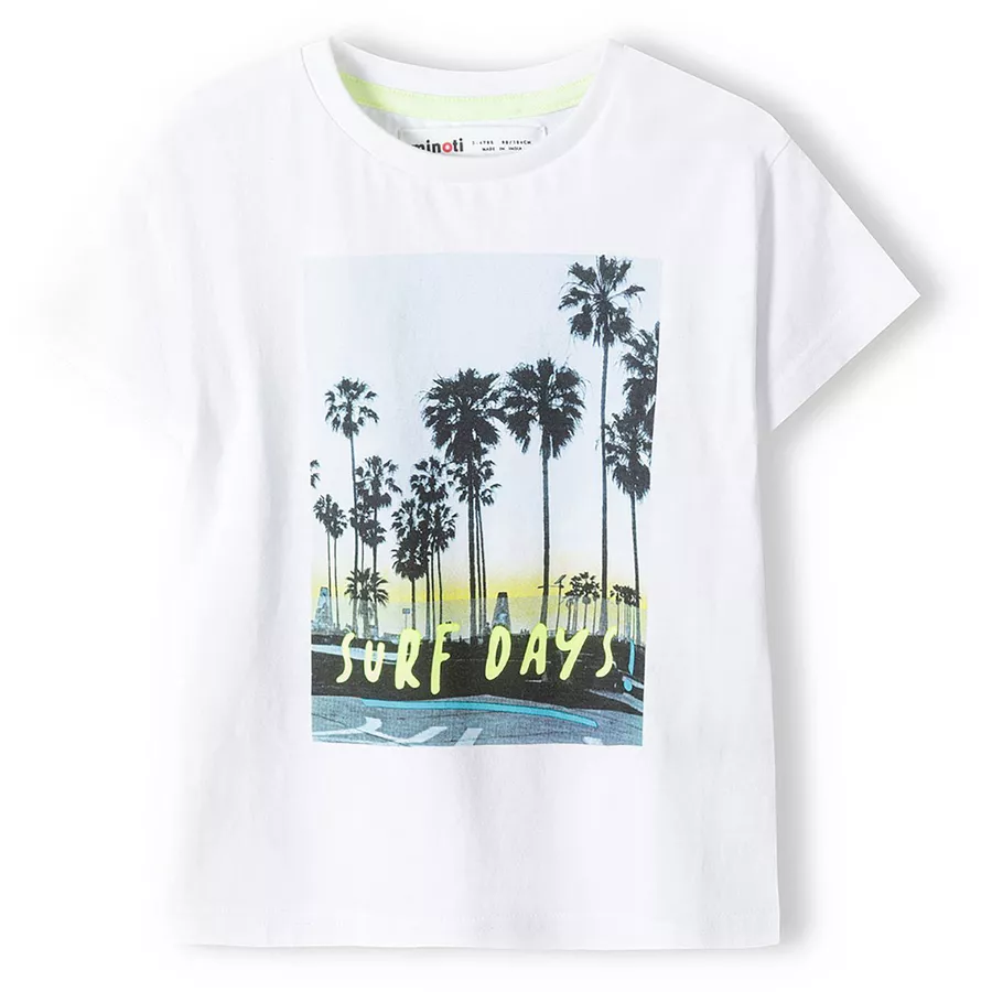 MINOTI 3er-Pack T-Shirts WeißGrauGelb