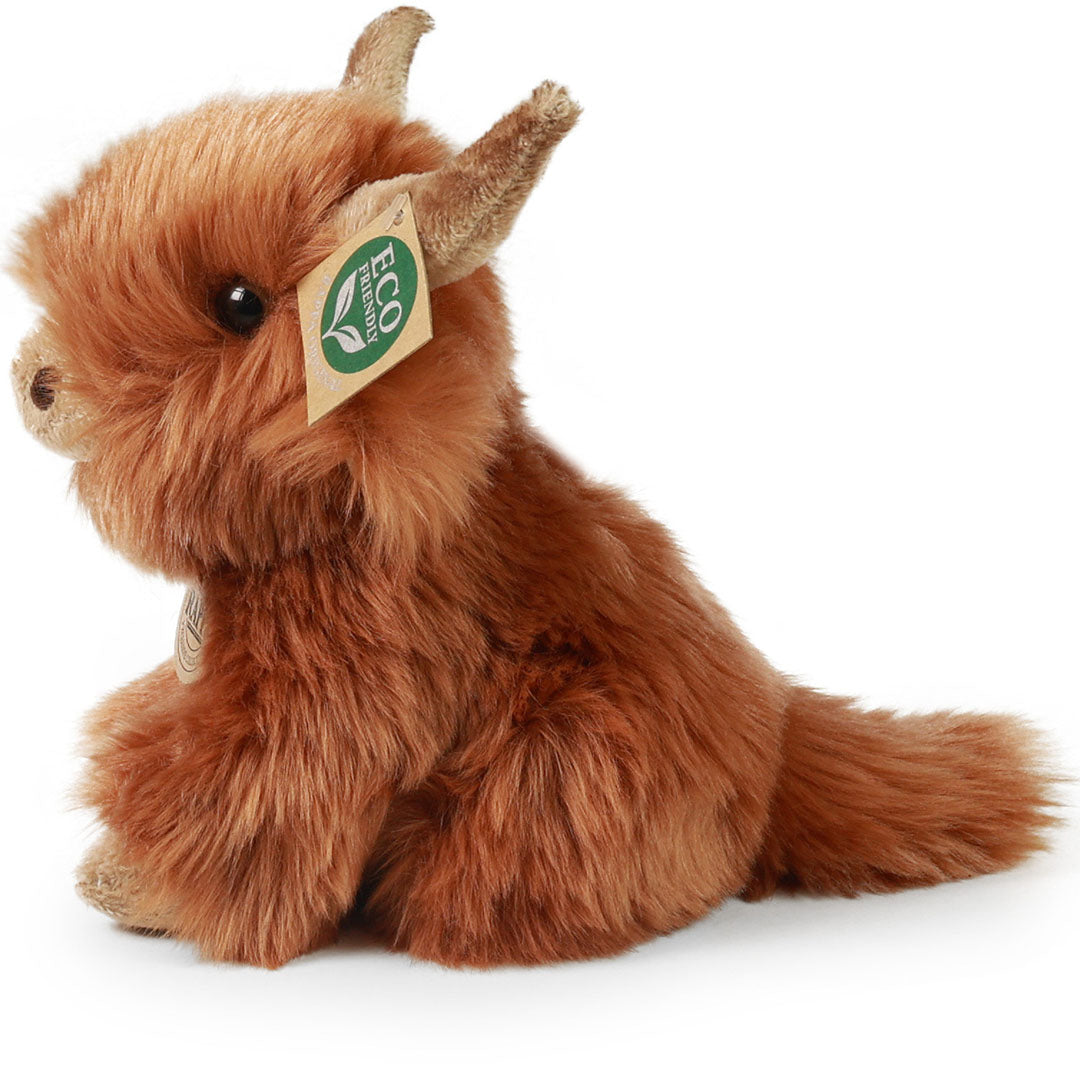 Rappa knuffelkoe schotse hooglander - 20 cm