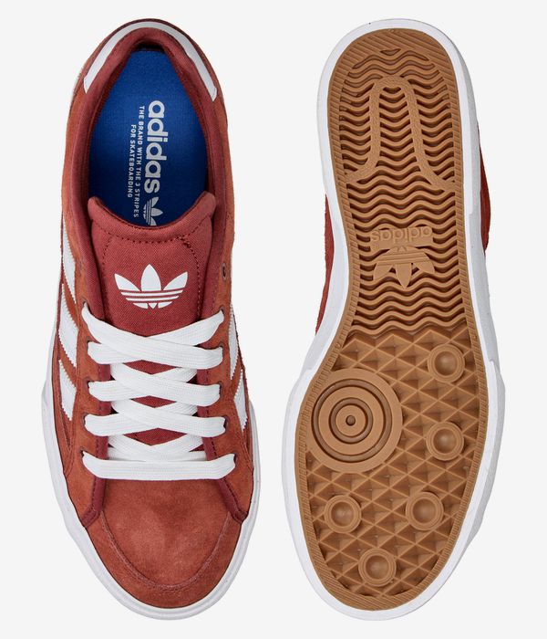 adidas Skateboarding Court TNS Premiere Schuh (rubber white gum)