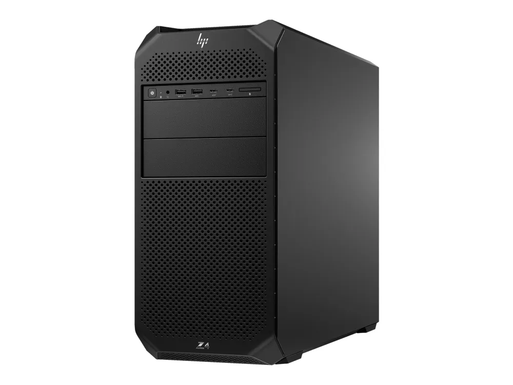 HP Workstation Z4 G5 - Tower 4U - 1 x Xeon W W3-2425 / op til 4.4 GHz - RAM 32 GB - SSD 1 TB - NVMe, TLC - uden grafik - Gigabit Ethernet - Win 11 Pro - skærm: ingen - sort - Smart Buy - med HP 3 års Onsite Hardware Support for Workstation