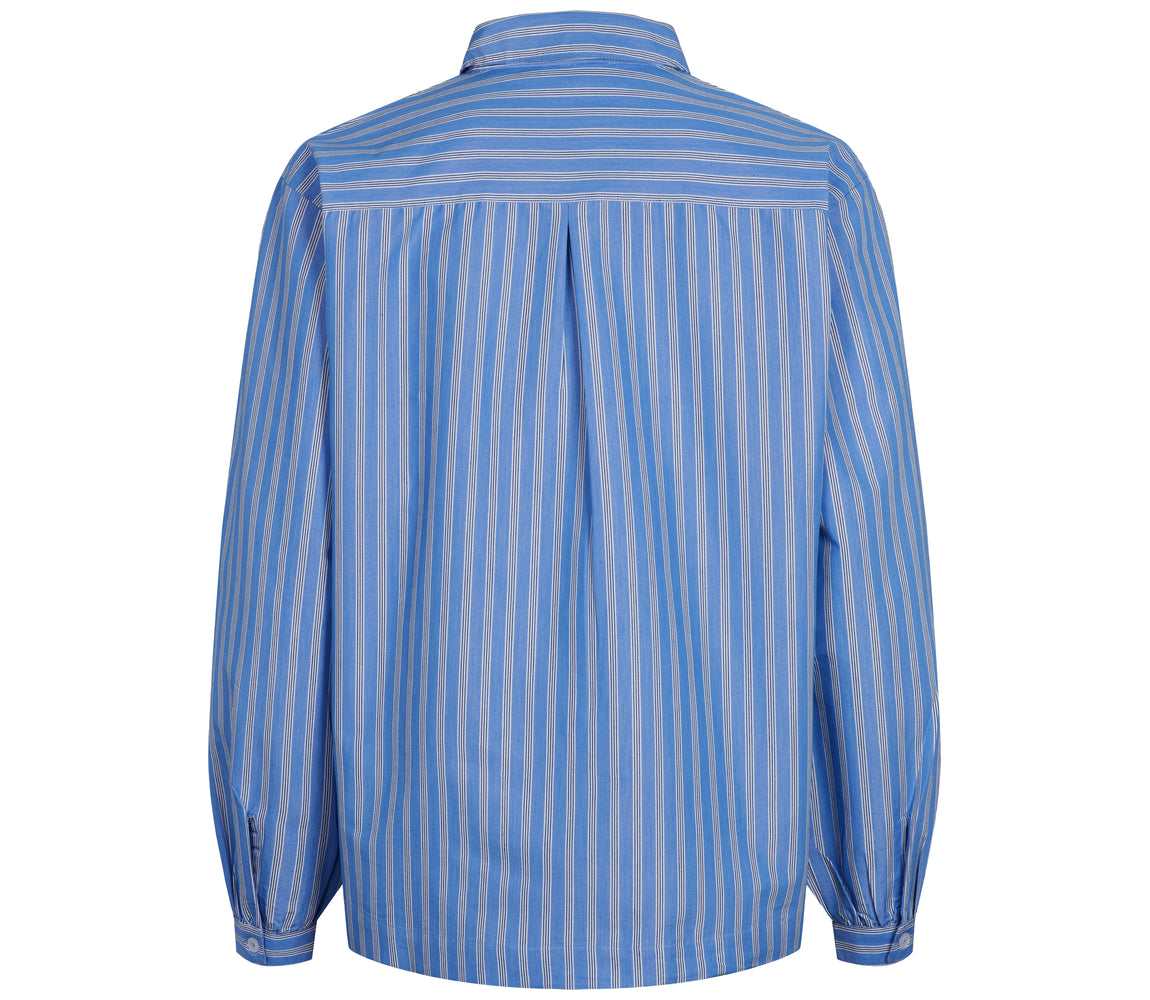Tatum W, Skjorte - Cornflower Stripe