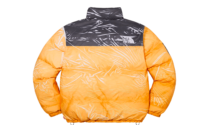 Supreme / The North Face Printed Nuptse Jacket Yellow