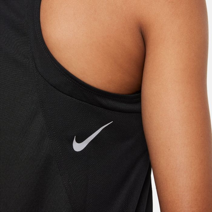 Nike Dame T-shirts Dri-FIT Race Singlet Sort