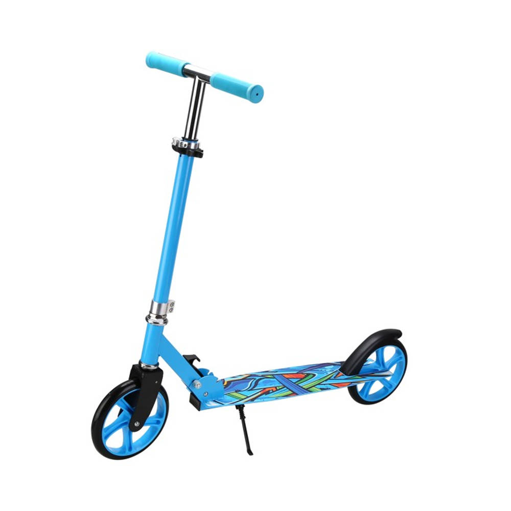 Opvouwbare scooter - 200 mm - blauw