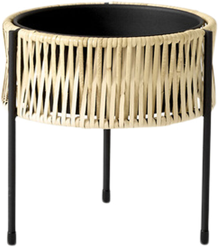 Audo Copenhagen Umanoff, Planter, H 27 Brun & sort
