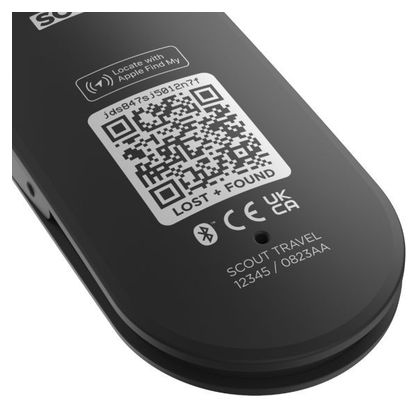 Traceur GPS Knog Scout Travel - Apple - Pitch Black