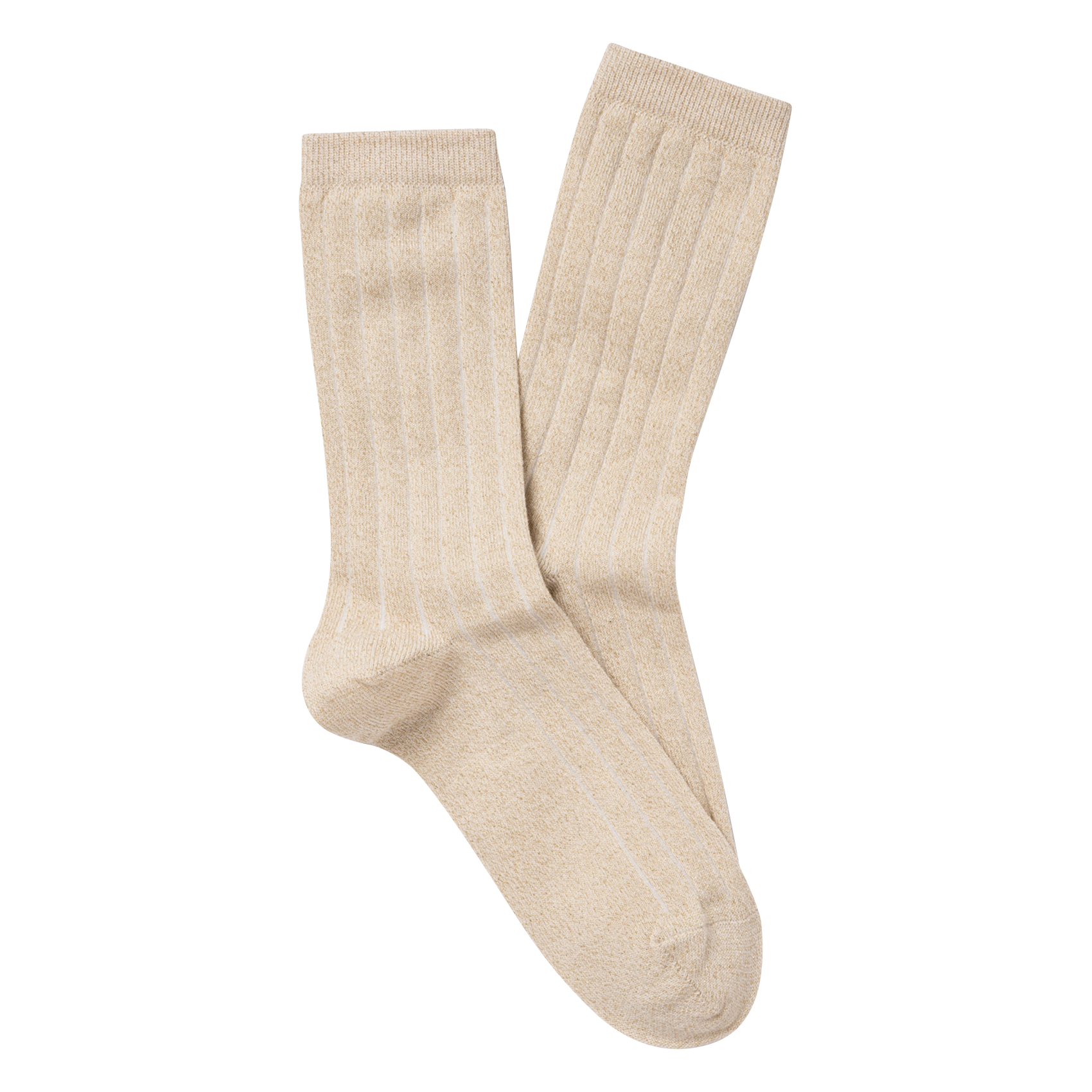MICKY - Chaussettes brillantes n coton mélangé | Blanc