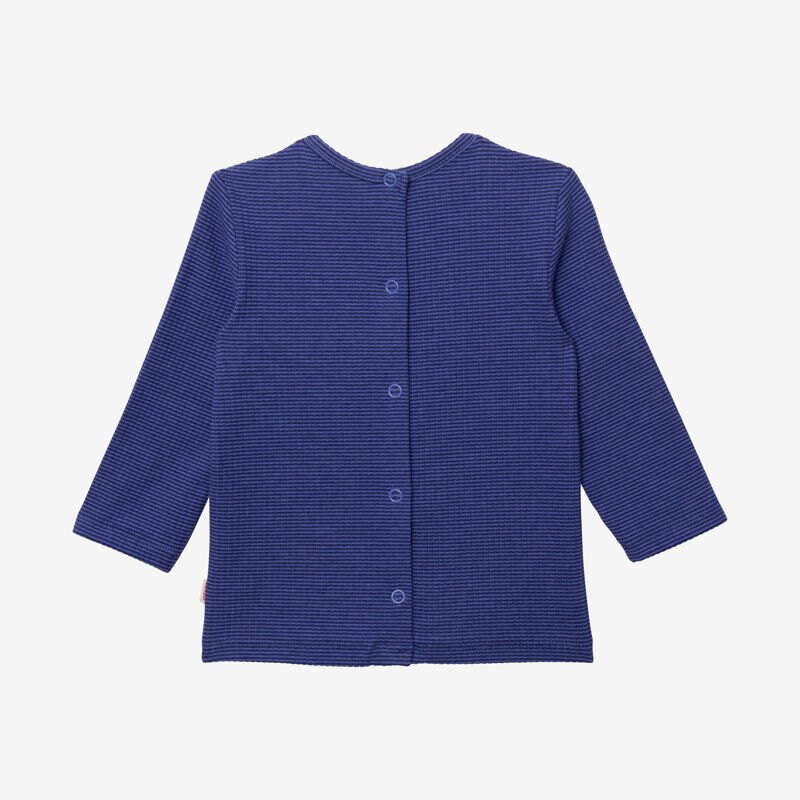 T-shirt bébé marine fines rayures bleu Catimini Bleu