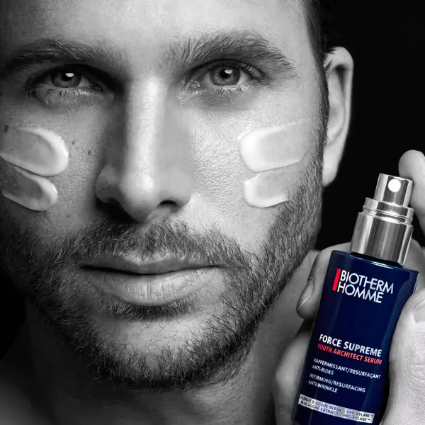 Sérum facial firmador antienvelhecimento e antirrugas Biotherm Homme Supreme Force 50ml