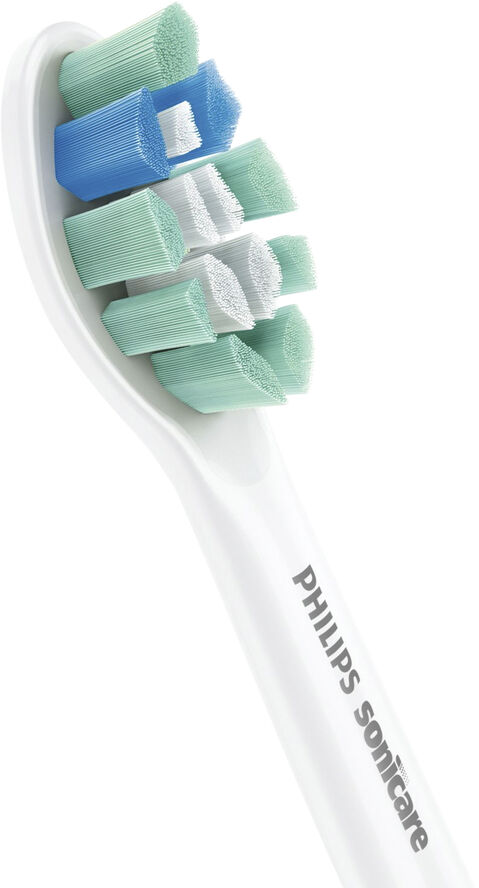 Philips Børstehoved Sonicare Optimal Plaque Defence, HX9024/10 Hvid